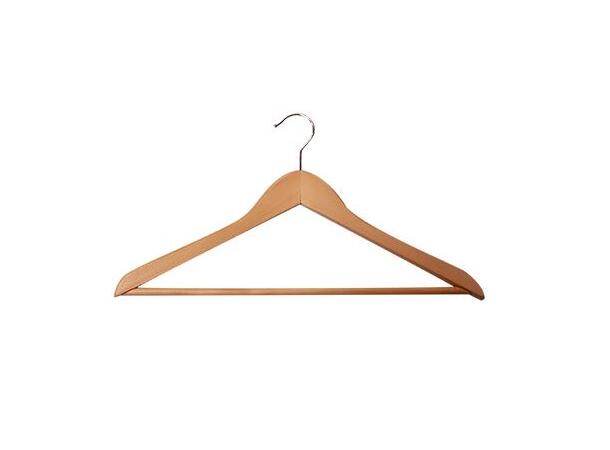 Kleshenger til garderobe i tre pakker à 50 stk. 